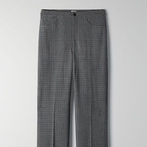 Aritzia Sunday Best Freshman Check Pants